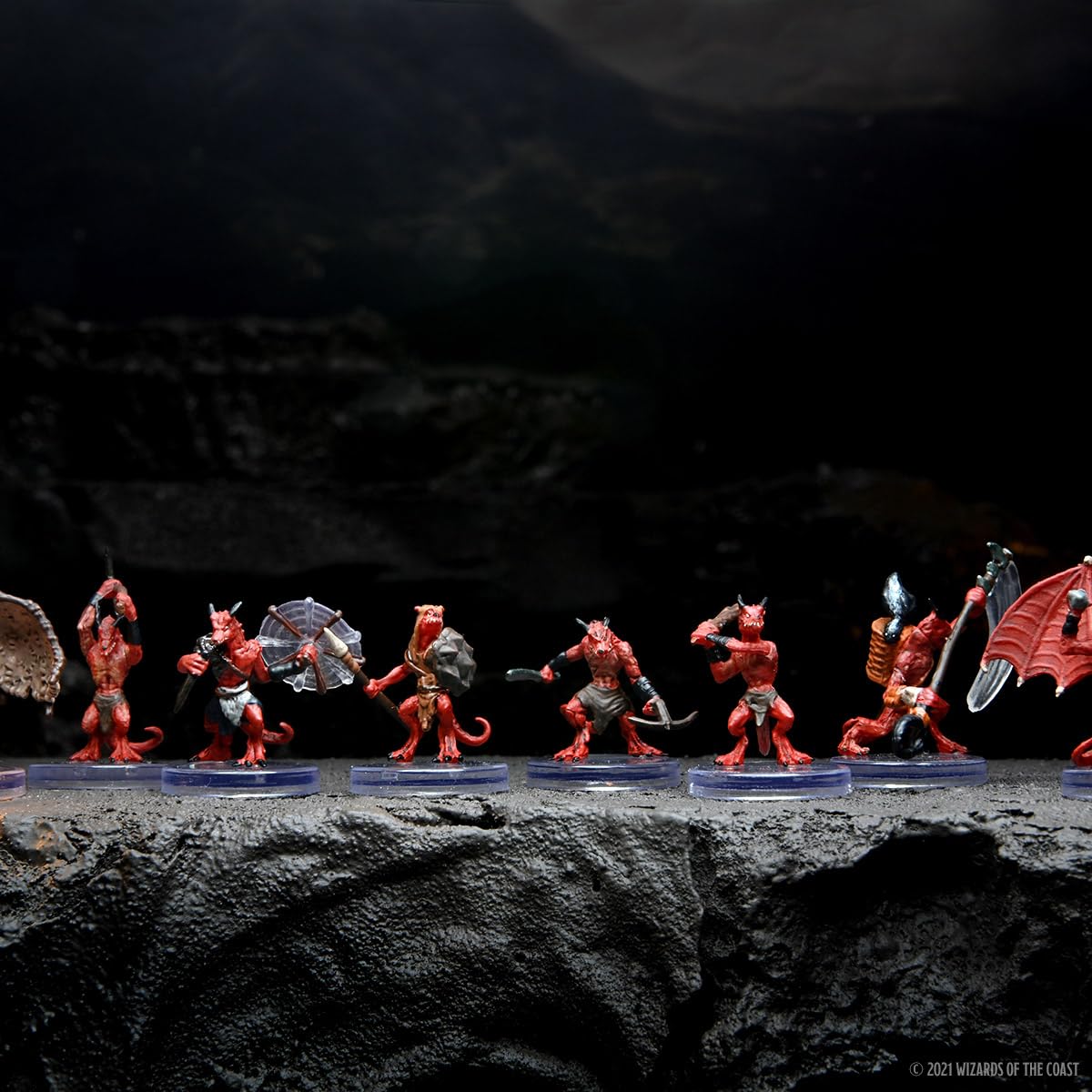WizKids D&D Icons of the Realms: Kobold Warband Tabletop RPG Miniatures