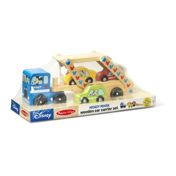 Mickey Mouse Wooden Car Carrier