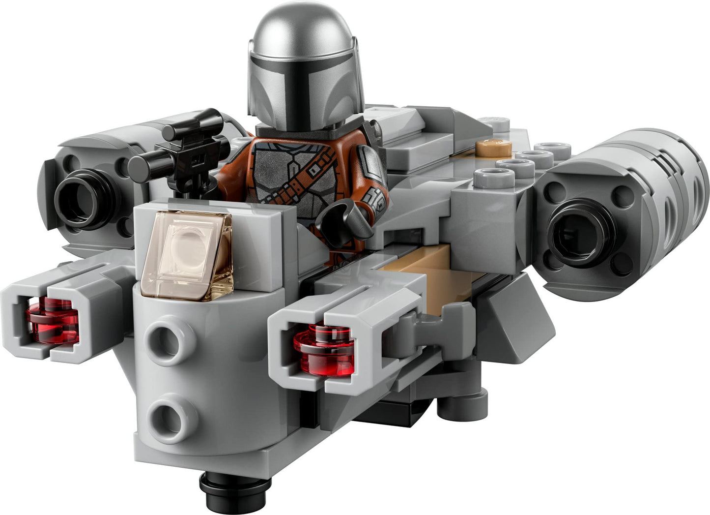 LEGO Star Wars The Razor Crest Microfighter 75321 Toy Building Kit for Kids Aged 6 and Up; Quick-Build, Stud-Shooting Star Wars: The Mandalorian