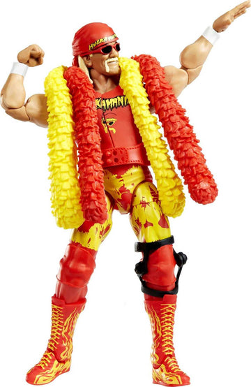 WWE Elite Collection Action Figure Hulk Hogan 6-inch Posable Collectible for WWE Fans Ages 8 Years Old & Up