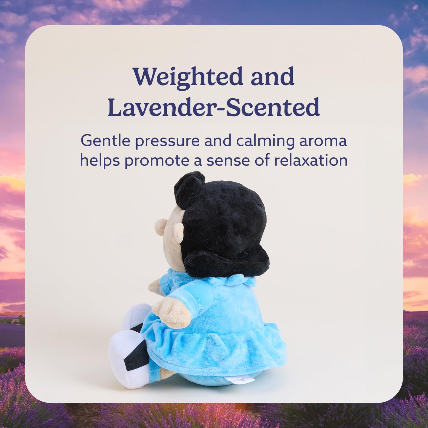 warmies x Charlie Brown - Microwavable & Weighted Stuffed Animals, Lucy - Soothing Heat Therapy & Lavender Aroma - Chillable Cooling Comfort