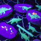 MindWare Dig It Up Glow in the Dark Dinosaurs - STEM Dig Kit for Kids, Includes 8 Dinosaur Excavation Projects that Really Glow, Ages 4+