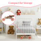 Baby Doll Stroller Play Set, 3-in-1 Babydoll Stroller with Removable Bassinet Baby Carriage for Dolls Toy Doll Stroller for Toddlers 3-4 Years
