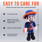 Plushible 14" University of Virginia Cavman Mascot Plush Figure - College Football Ragdoll - Sports Mascot Figure - Soft Plush Material - Surface