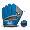 Franklin Sports Stiktek Toy Baseball Glove + Ball Set - 8" - Grey + Navy