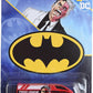 Hot Wheels Batman 2023 Batmobile Complete Set of 5 Diecast Vehicles Mix 2 from HDG89-956F Release, Gray, Black, Navy, Red