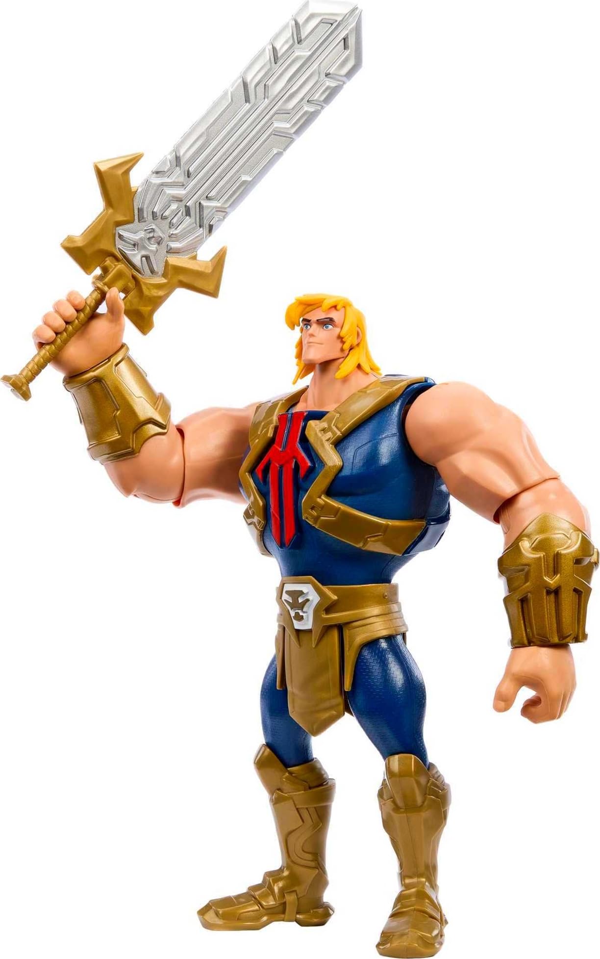 Masters of the Universe and He-ManLarge Action Figure He-Man Savage Eternia, Collectible Action Figure Superhero, MOTU Toy with Accessory