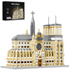 YCJZXMS Notre Dame Cathedral Miniature Block Set (2908 Pieces) - Landmark Model Puzzle Toy, Suitable for Children and Adults as a Gift