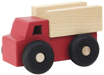 Maple Landmark Mites - Red Utility Truck - Made in USA