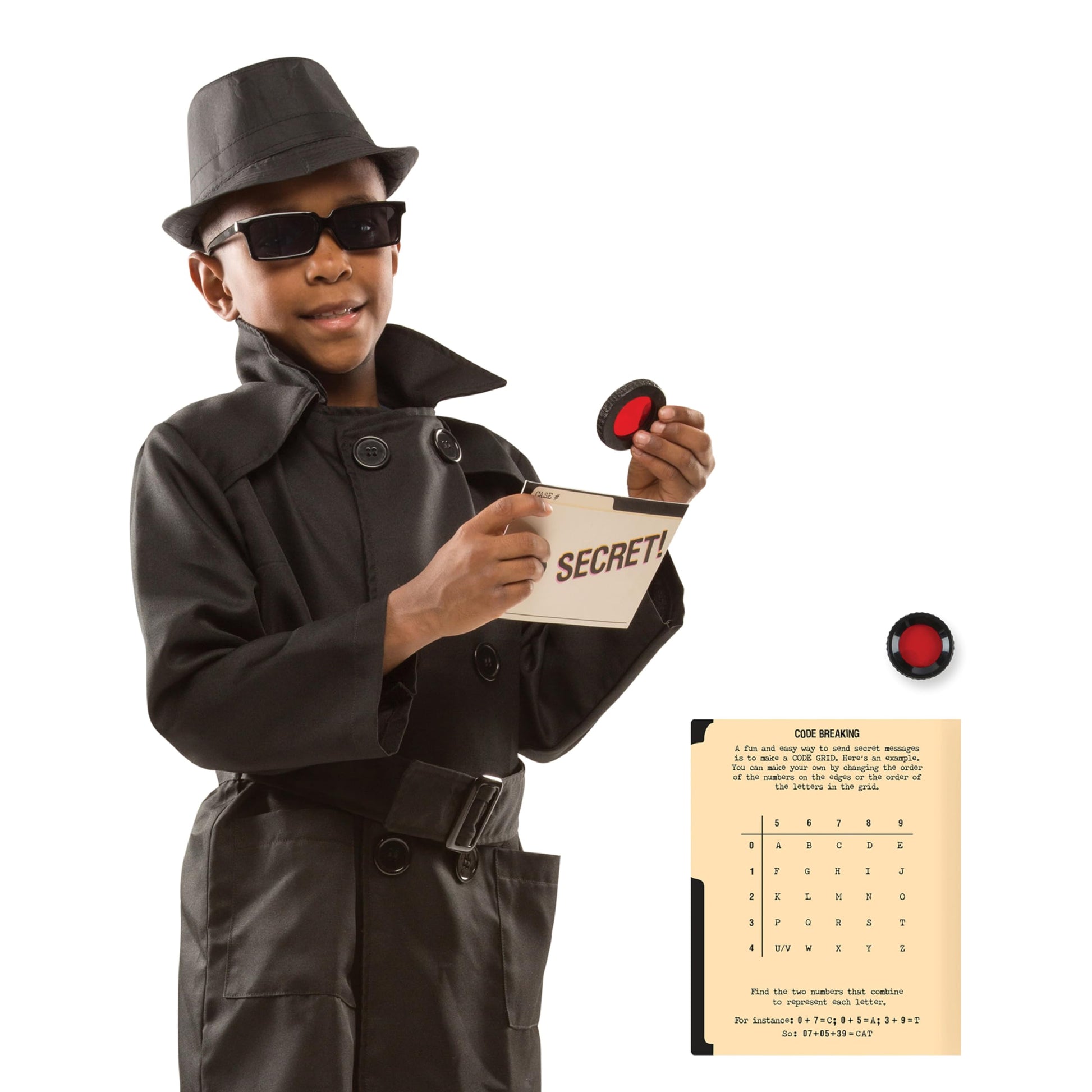 Melissa & Doug Spy Role Play Costume Set