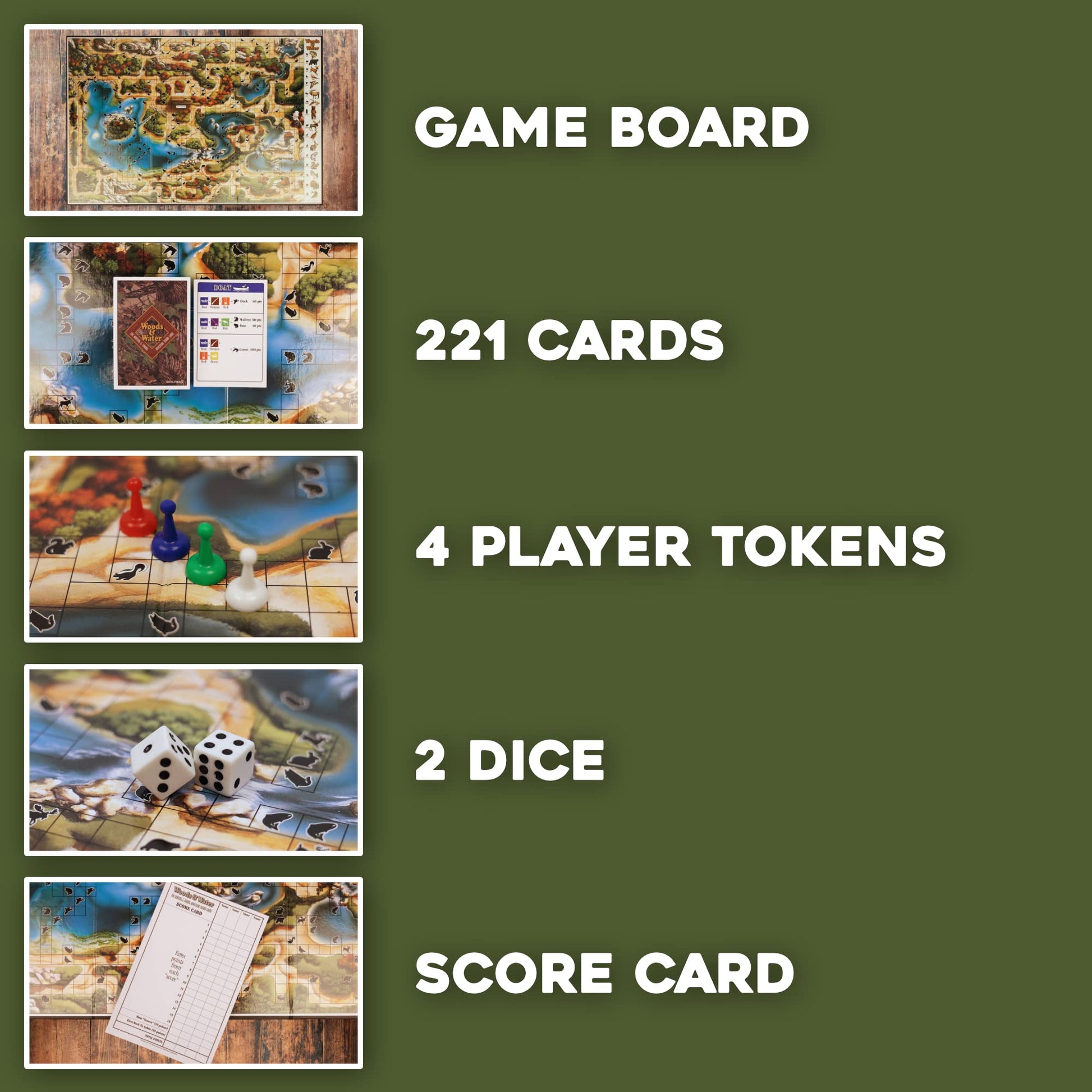 Living Waters Woods and Water Board Game