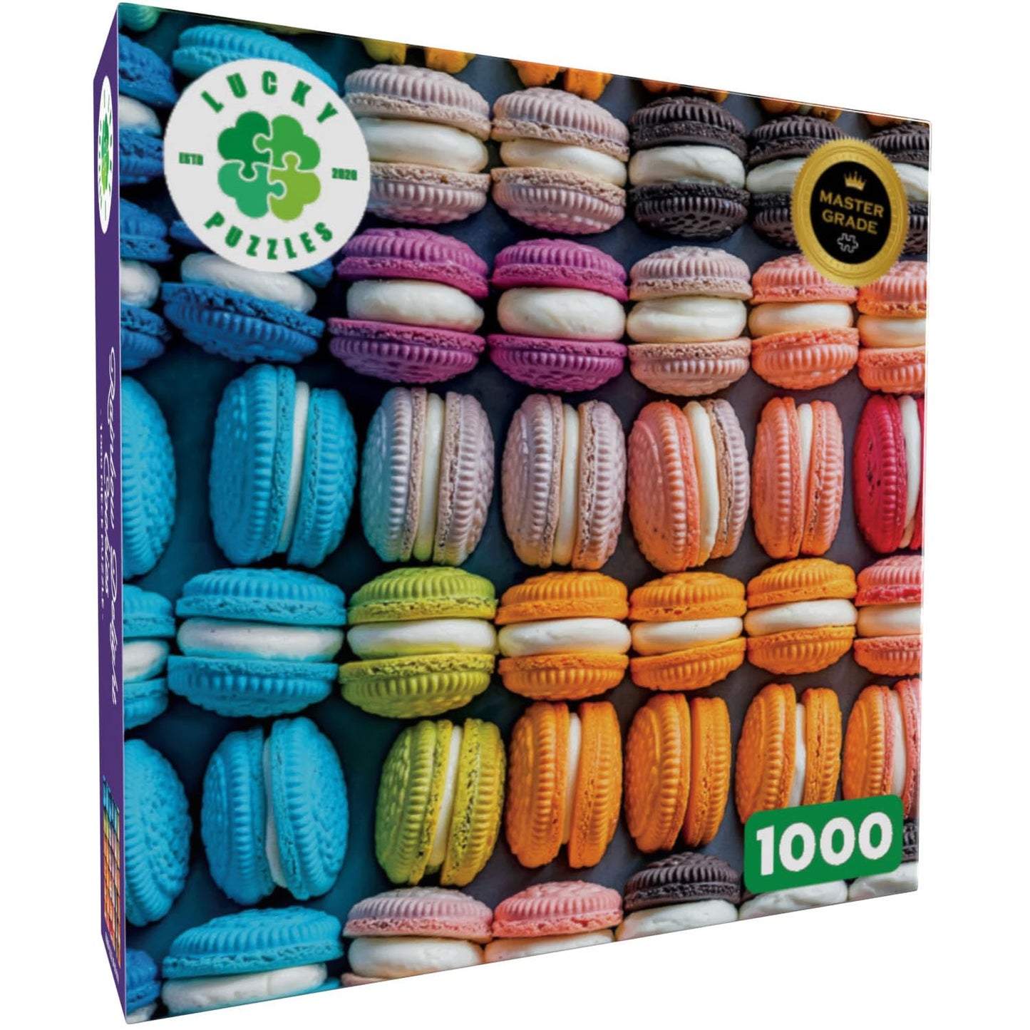 Lucky Puzzles | Jigsaw Puzzles for Adults | Rainbow Delight Cookies