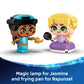 LEGO Disney Princess Mini Jasmine & Rapunzel Building Toy - Princess Toys for Girls & Boys, Ages 5+ - Disney Gifts for Kids - 43303