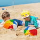 18'' Beach Balls for Kids: Inflatable Pool Ball Bulk Party Favors (12 Pack)