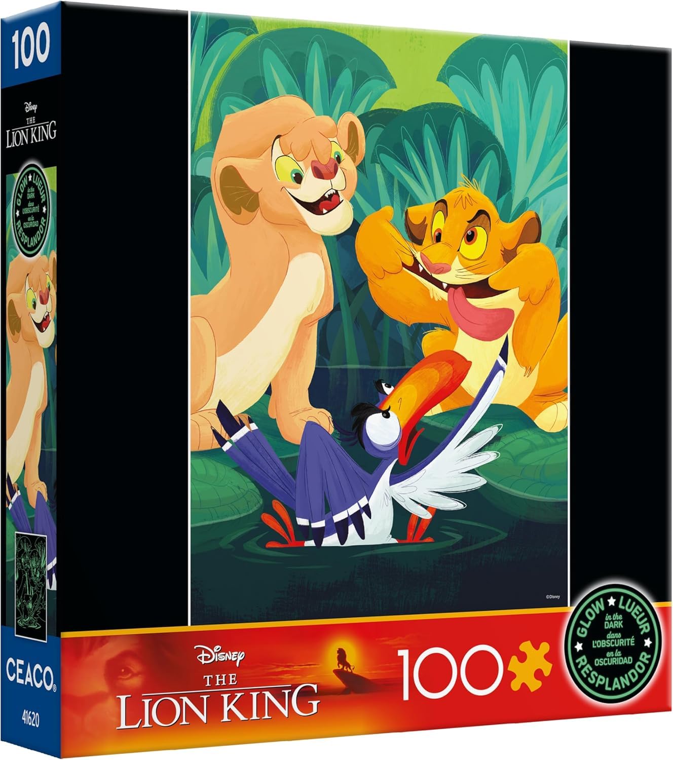Ceaco - Disney The Lion King Making - 100 Piece Puzzle for Kids Ages 6-8