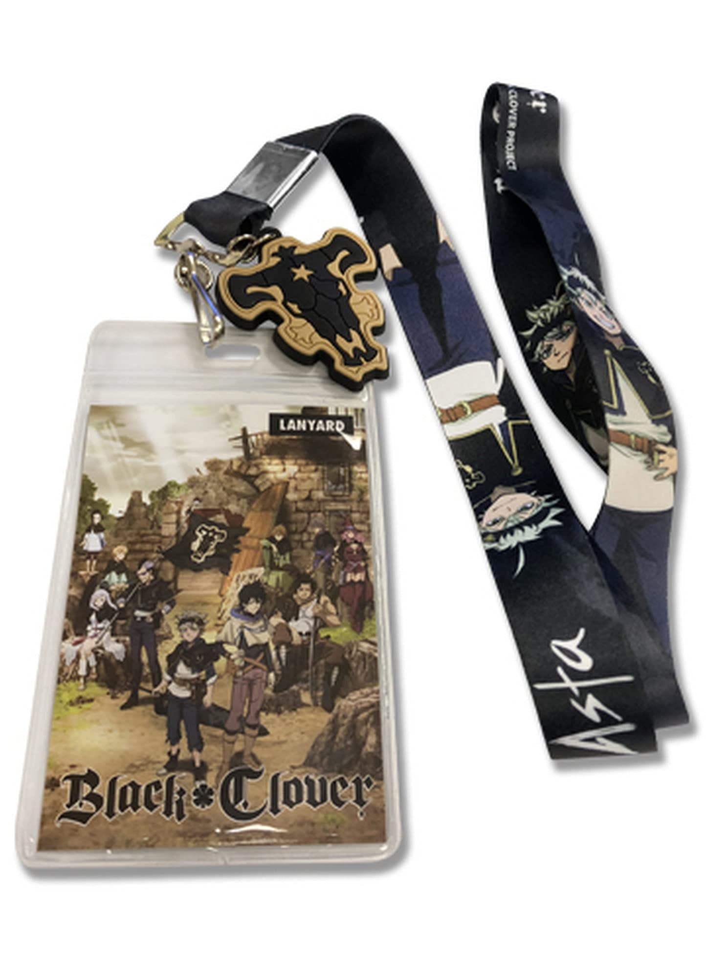 Great Eastern Entertainment Black Clover - Asta Lanyad, Multicolor, 5"