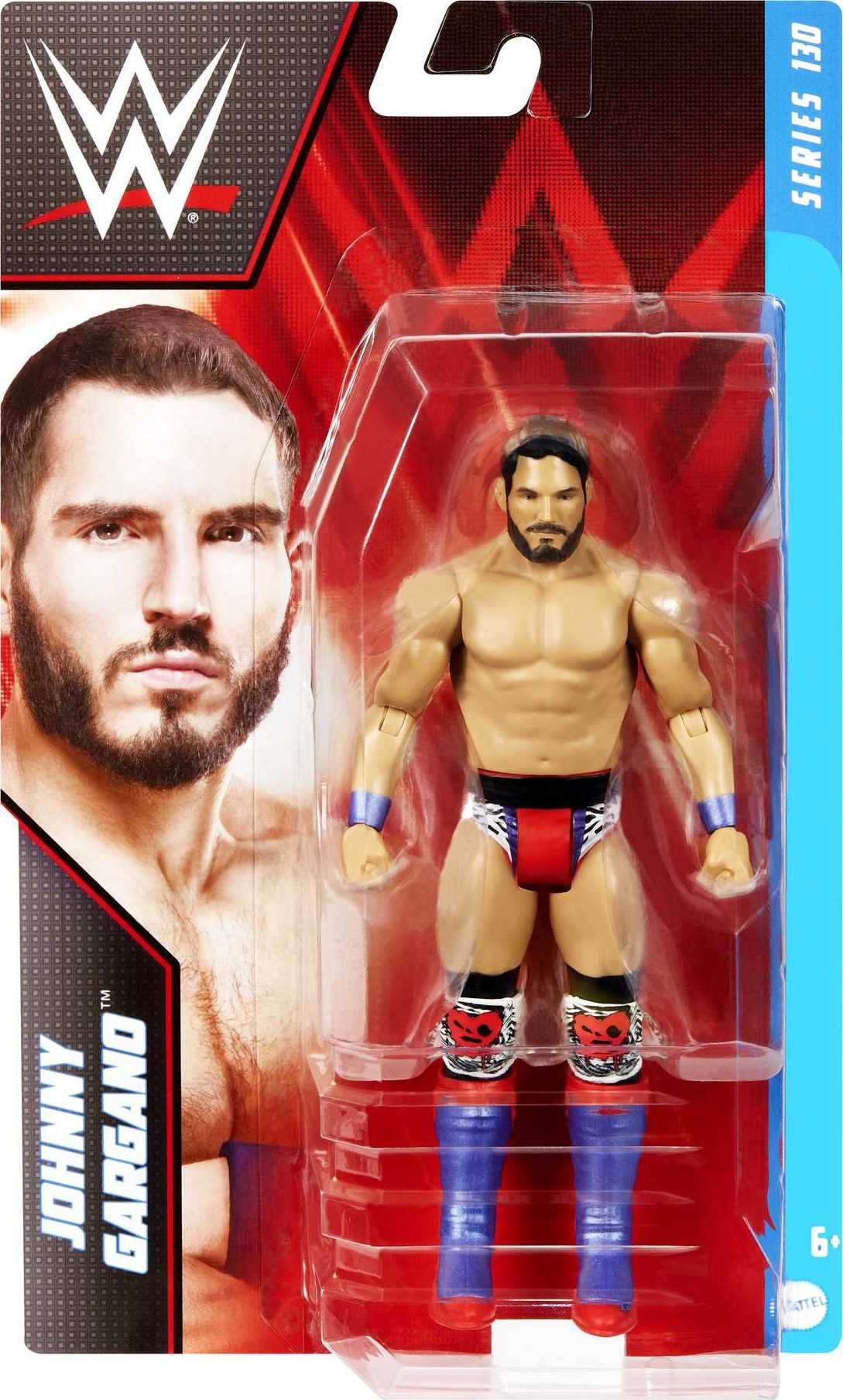 Mattel WWE Johnny Gargano Basic Action Figure, Posable 6-inch Collectible for Ages 6 Years Old & Up