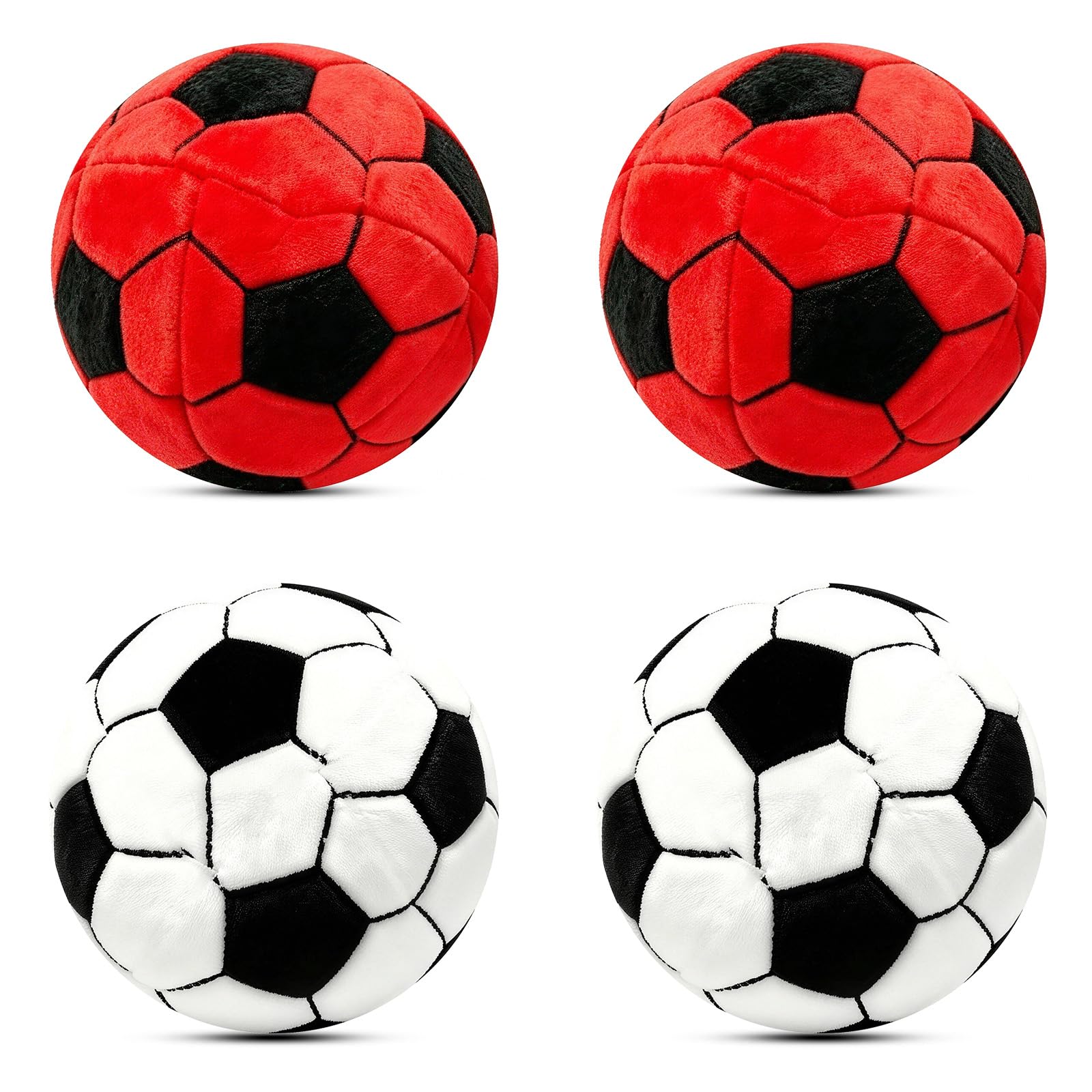 4 Pack Woven Footbags Light Kick Sacks for Juggling Coordination Practice