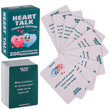 Conversation Cards for Couple Card | Tonights Conversation Card Game | Game for Date Nights & Travel Adventures Great Valentine's Gift for Couples