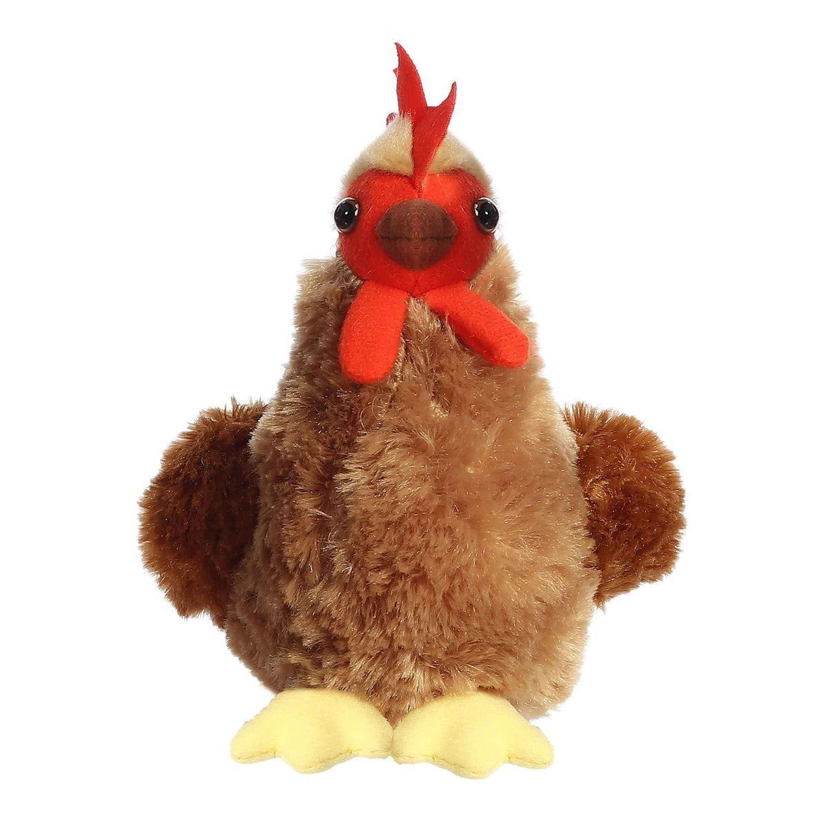 Aurora® Adorable Mini Flopsie™ Cocky™ Stuffed Animal - Mini Companions Ready for Playful Adventures - for Kids All Ages, Toddlers, Adults,