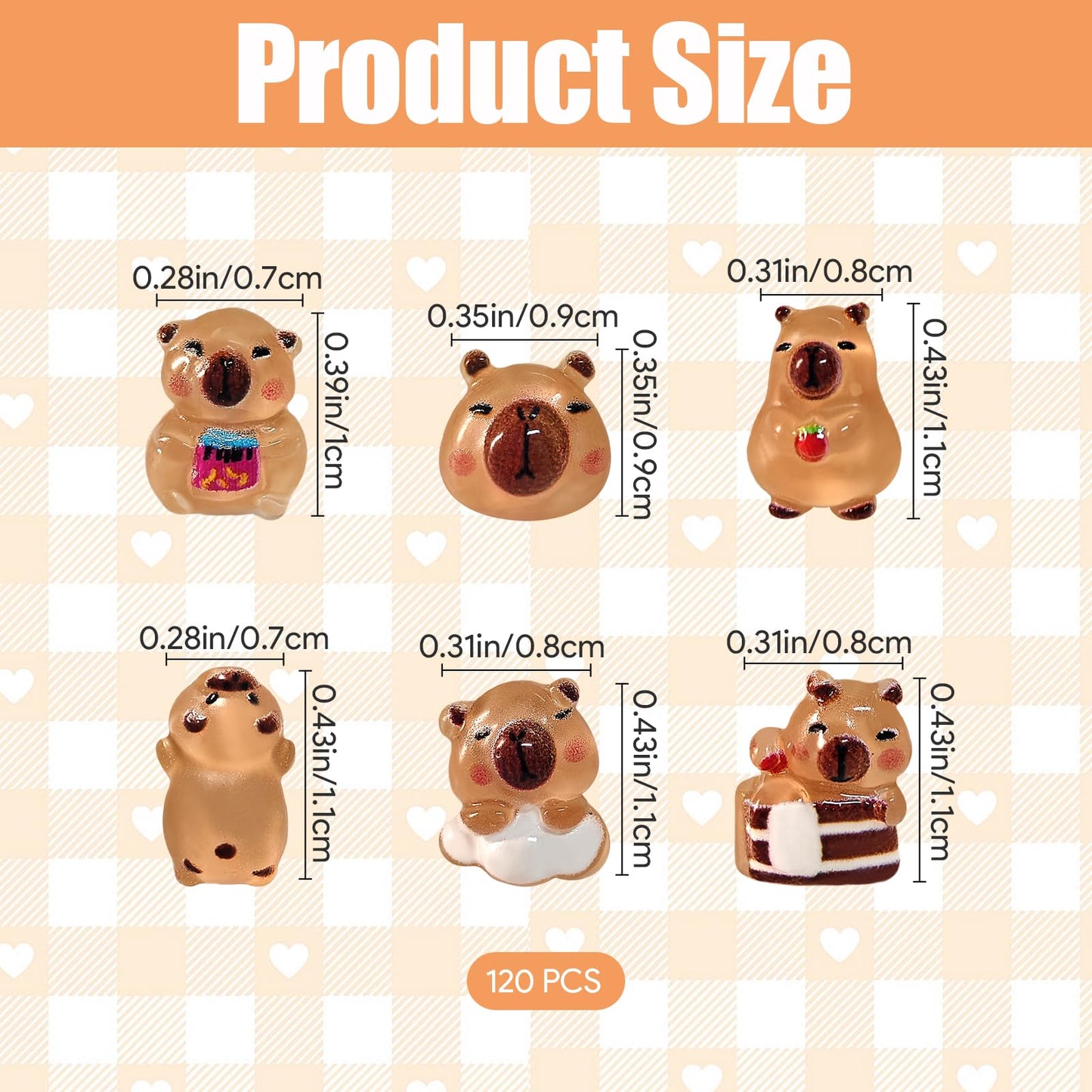 Wewounyl 120 Pcs Mini Animal Figurine for Making Miniaturemoss Landscape Decorations and Crafts, Resin Mini Animals Figures for Dollhouse Micro