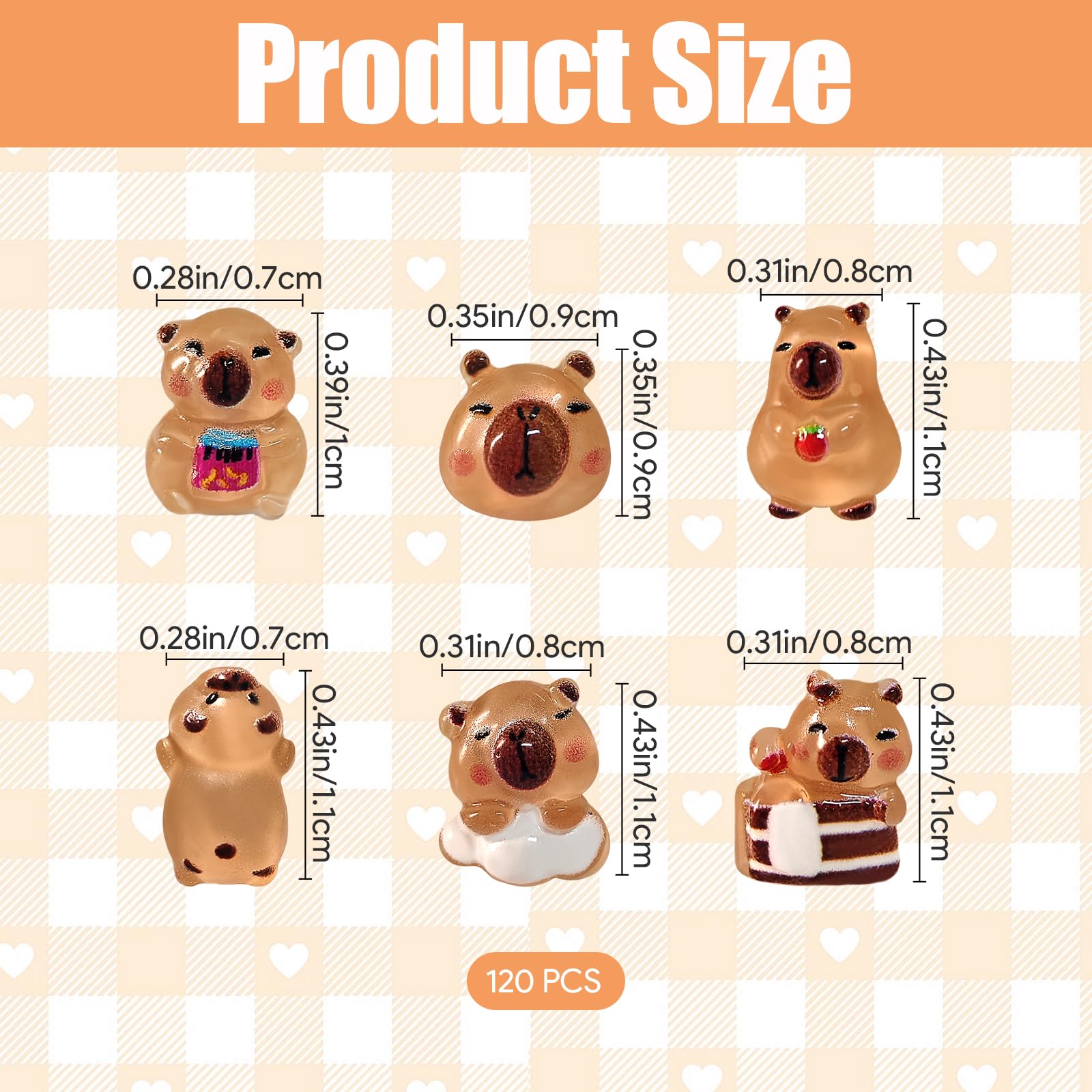 Wewounyl 120 Pcs Mini Animal Figurine for Making Miniaturemoss Landscape Decorations and Crafts, Resin Mini Animals Figures for Dollhouse Micro
