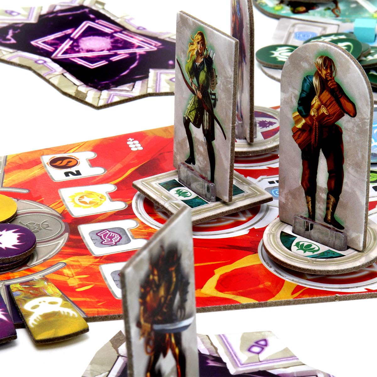 Gates of Mara | WizKids | A Game of Elemental Growth and Control by JB Howell