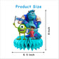 8Pcs Cartoon For Monster Honeycomb Table Centerpiece,Birthday Party Supplies Table Decorations for Party Decorations.