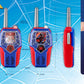 ekids Spiderman Toy Walkie Talkies for Kids, Light-Up Indoor and Outdoor Toys for Kids and Fans of Spiderman Toys