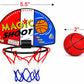 ArtCreativity Mini Basketball Game (12 Sets) Each Set Includes 1 Mini Ball, 1 Back Board Net, & Mounting Tape, Indoor Basketball Hoop for Kids