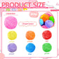 Anyumocz 70 Pcs Reusable Water Balls,Soft Soaker Splash Balls for Summer Backyard,Lawn,Beach,Pool Party Water Games,Colorful Water Toys