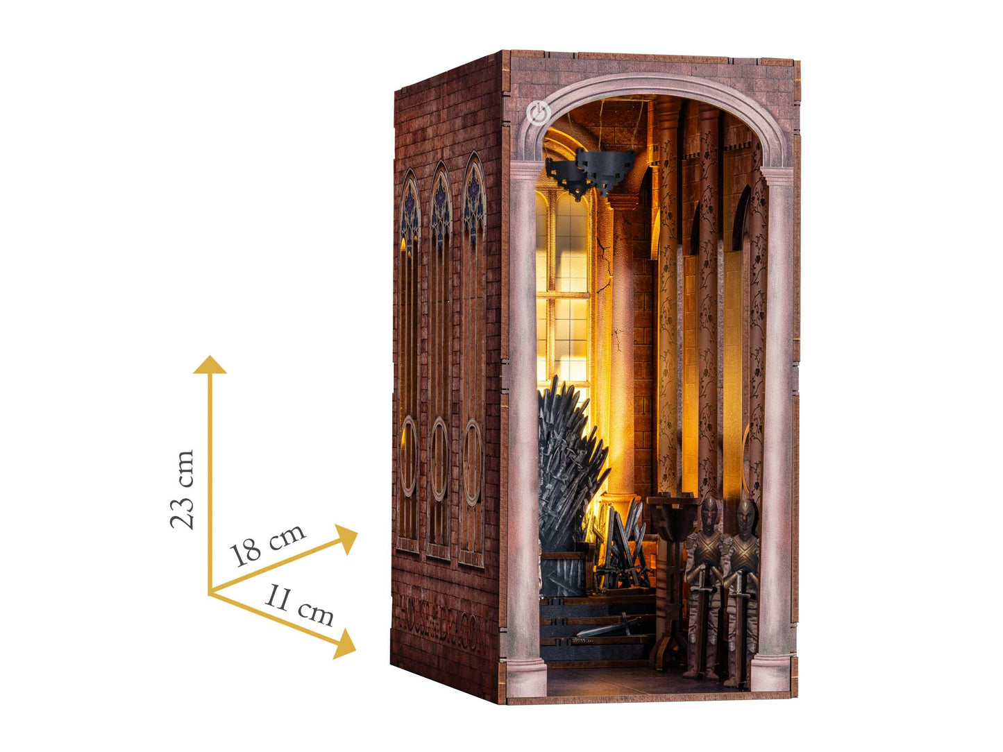 Revell Game of Thrones House of the Dragon Iron Throne 3D Book Nook Kit