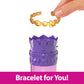 Mattel Disney Princess Toys, Small Doll Surprise, Royal Color Reveal, 6 Surprises Include Doll, Bracelet & 4 Pieces, Princess or Villain Series (Dolls