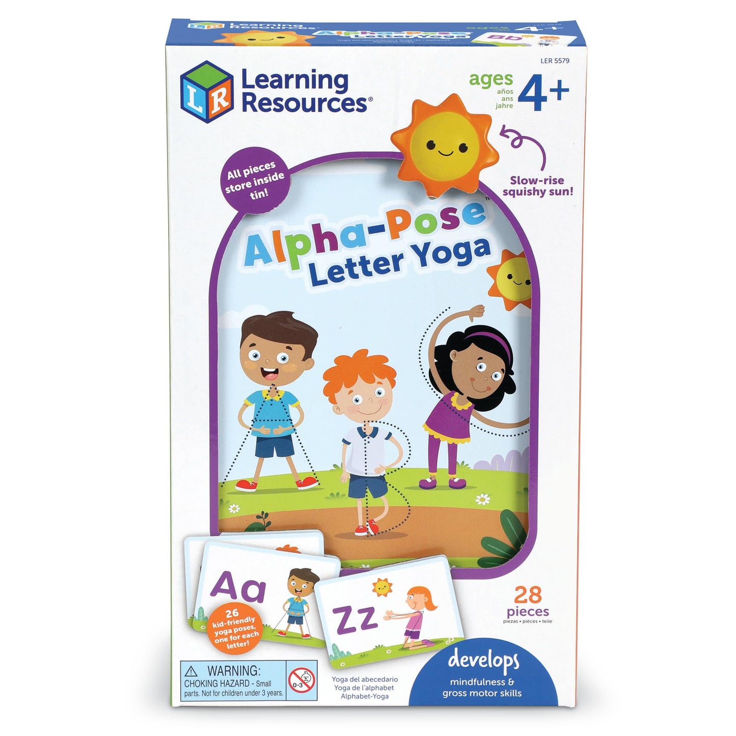 Learning Resources Alpha Pose Letter Yoga, Social Emotional Learning Activities, Emotional Regulation Tools For Kids, Kids Yoga, Toddler Flash Cards