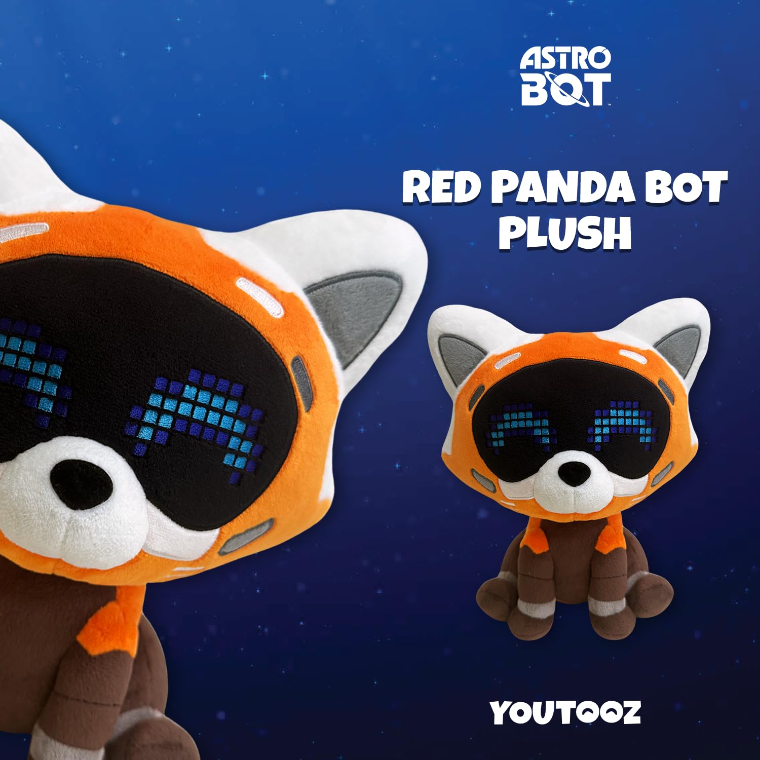Youtooz Red Panda Bot Plush, 9 Inch