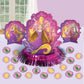 amscan 281627 Table Decorating Kit Disney© Rapunzel Dream Big Collection 1 pack (23 pcs) Party Accessory, Purple, One Size