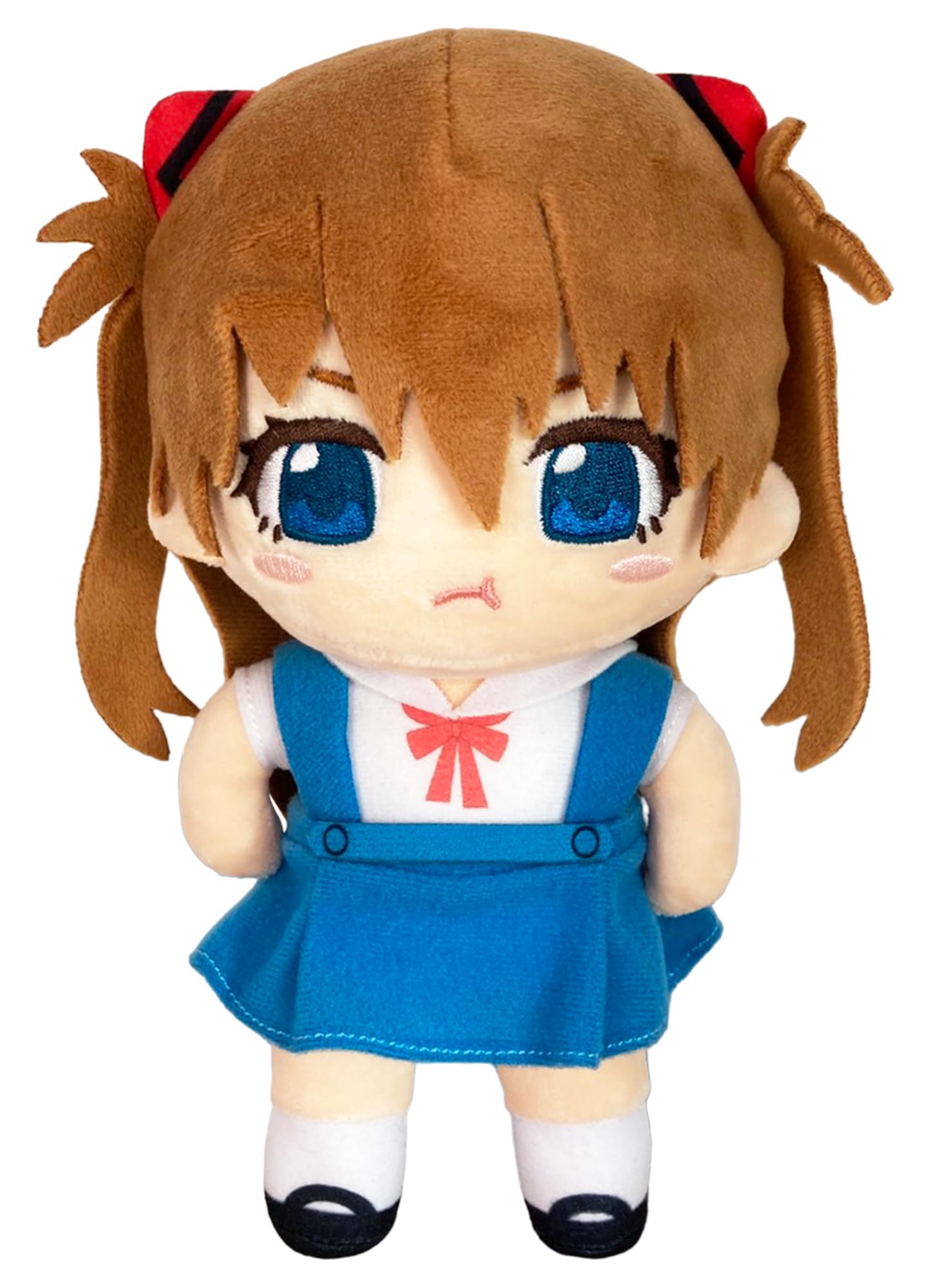 Great Eastern Entertainment Evangelion New Movie - Asuka Langley Shikinami (Pouting) Plush 8" H
