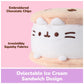 GUND Pusheen Cookie Ice Cream Sandwich Squisheen 11" Squishy Plush; Ages 8+
