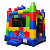 Wonder Dome Kids 13x13 Building Block Bounce House with Basketball Hoop