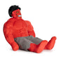 Jay Franco Kids Plush Light Up Pillow Buddy - Ultra-Soft Stuffed Cushion for Playroom & Bedding with LED Lights, Red - Marvel Red Hulk, 23 Inches