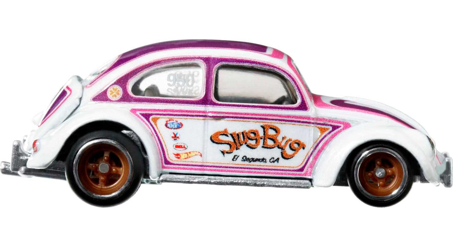 Hot Wheels Car Culture Circuit Legend Premium Toy Car, Die-Cast 1:64 Scale VW Classic Bug, Collectable Volkswagen Beetle for Play or Display