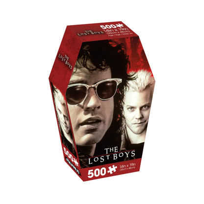 AQUARIUS Lost Boys Horror Movie 500 Piece Jigsaw Puzzle in Coffin Box