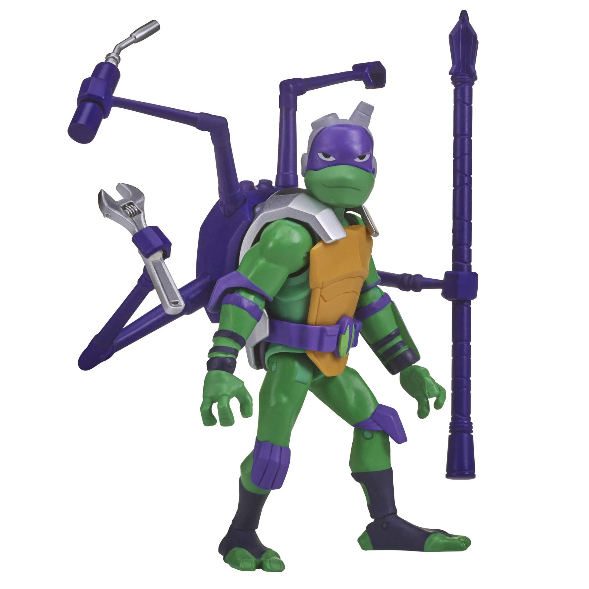 Rise of the Teenage Mutant Ninja Turtles Spider Shell Donatello Action Figure, Multicolor