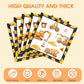40 Pcs Construction Napkins 13 x 13 Inches, Dump Digger Tractor Excavator Paper Napkins Construction Disposable Cocktail Napkin for Toddler Kids Boys