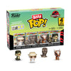 Funko Bitty Pop! Jurassic Park: John Hammond, Tyrannosaurus Fossil, Stygimoloch, and Velociraptor, with a 1 in 6 Chance for a Mystery Figure - 0.9