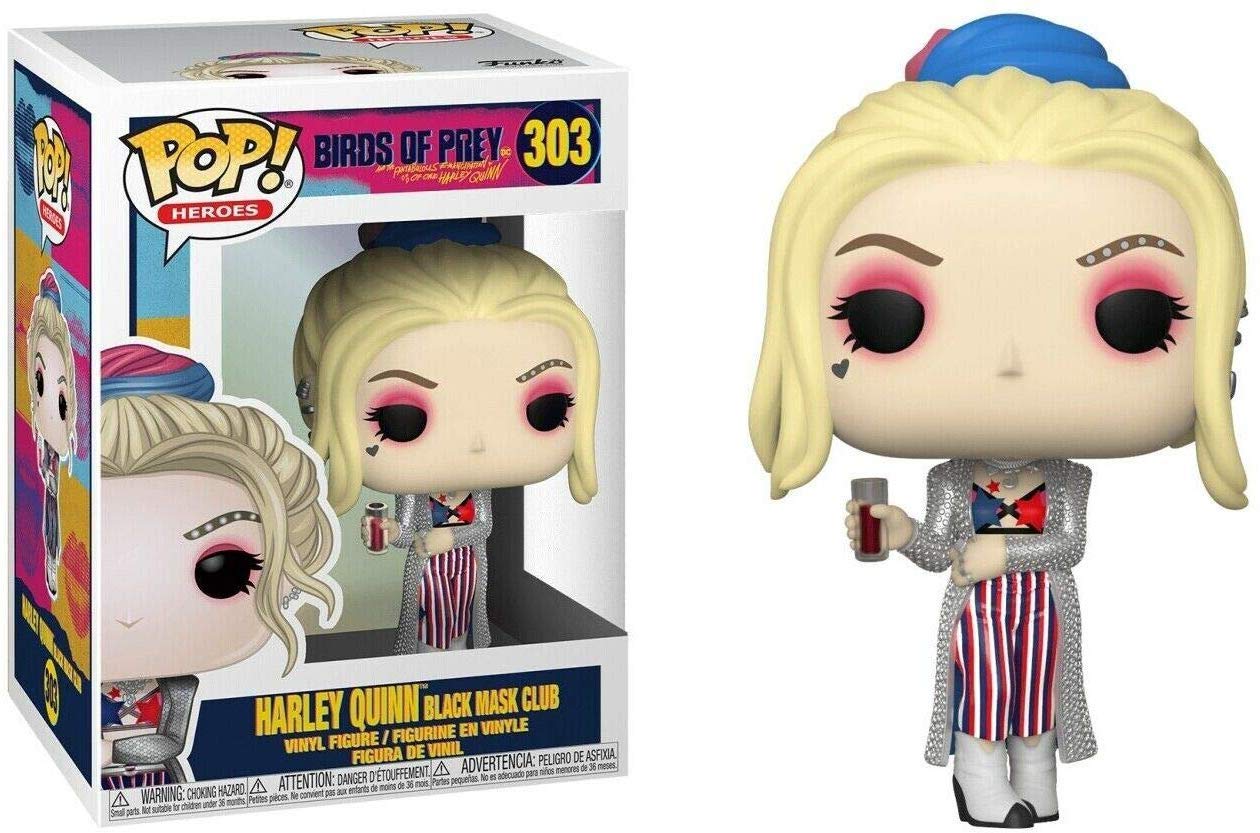 Funko Heroes: Harley Quinn-POP Collectible Figure, Multicolour, 3.75 inches