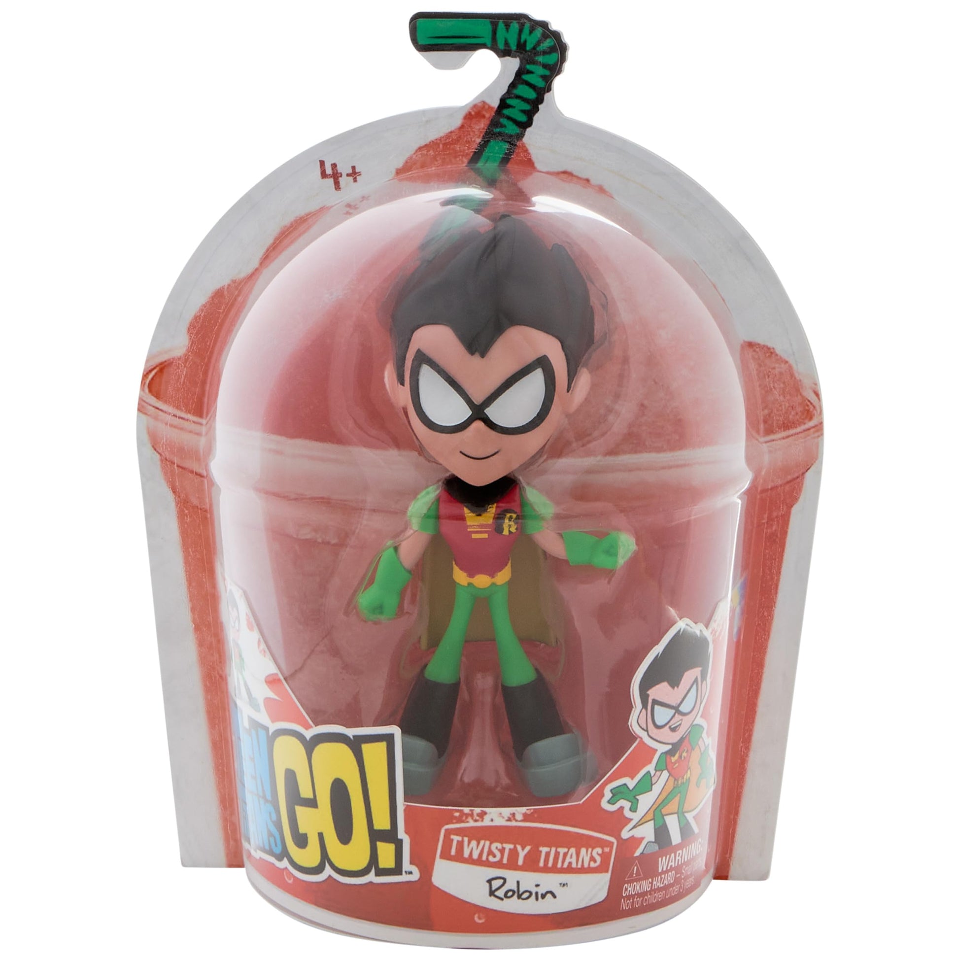 DC Comics Teen Titans Go! Twisty Titans Robin, Flexible Action Figure