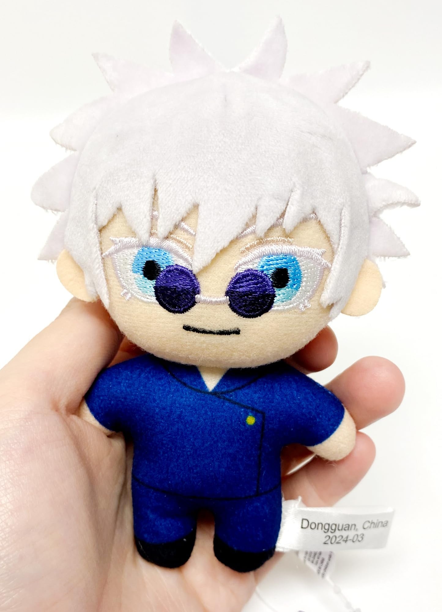 Great Eastern Entertainment Jujutsu Kaisen Hidden Inventory Arc - Satoru Gojo Mini Plush w/Spring Hook 4.5" H