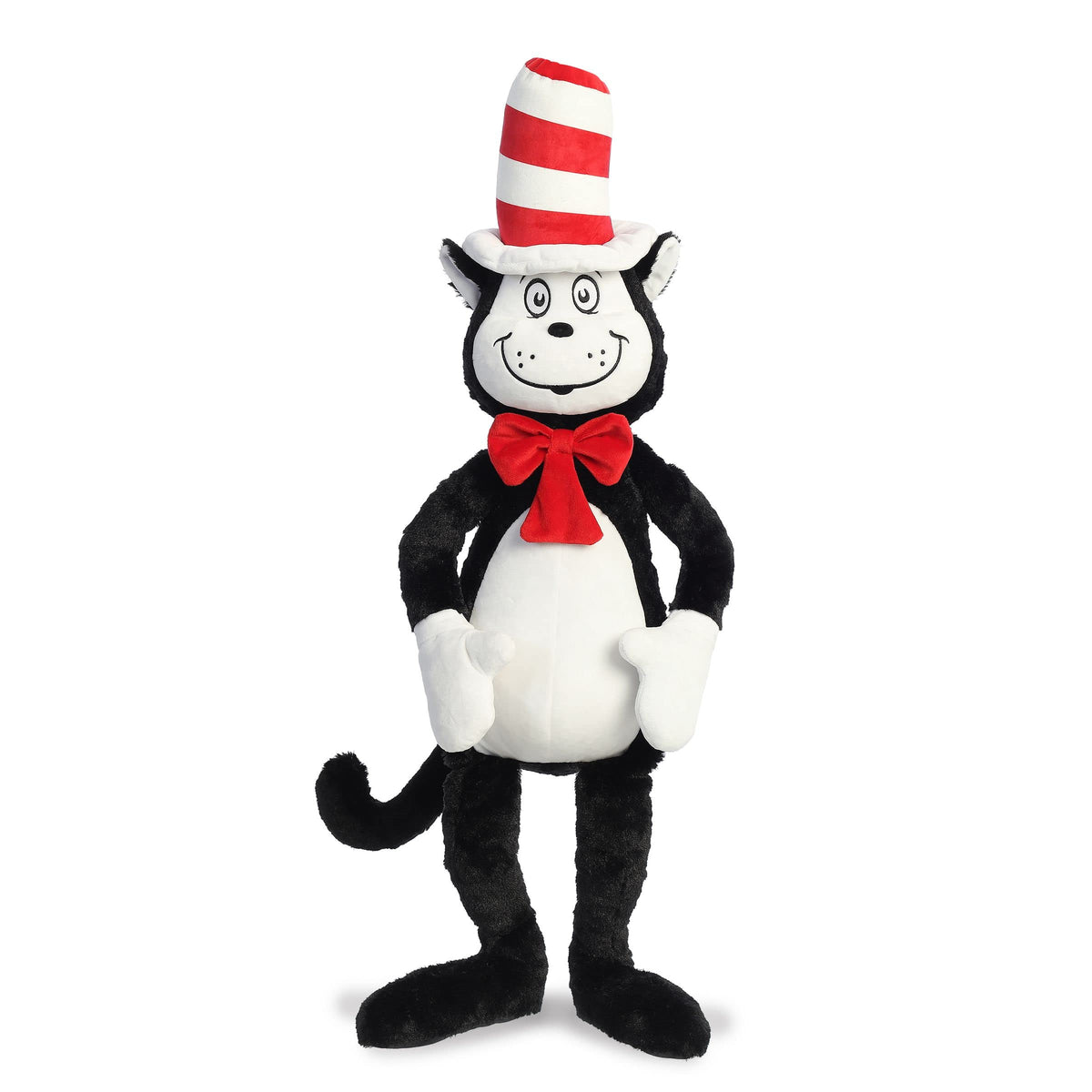 Aurora Dr. Seuss 37.5" Jumbo Cat in The Hat Whimsical Plush