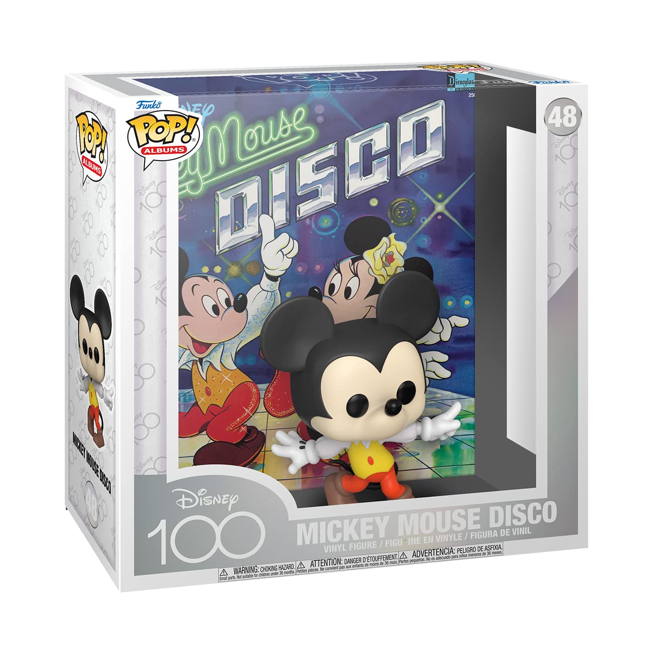 Funko POP! Albums: Mickey Mouse Disco - Music - Collectable Vinyl Figure - Gift Idea - Official Merchandise - for Kids & Adults - Music Fans - Model